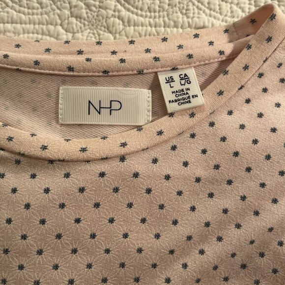 Pink Micro-Dot Tee – Size L - Picture 4 of 5